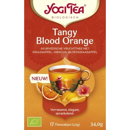 Yogi Tea Yogi Tea tangy blood orang bio