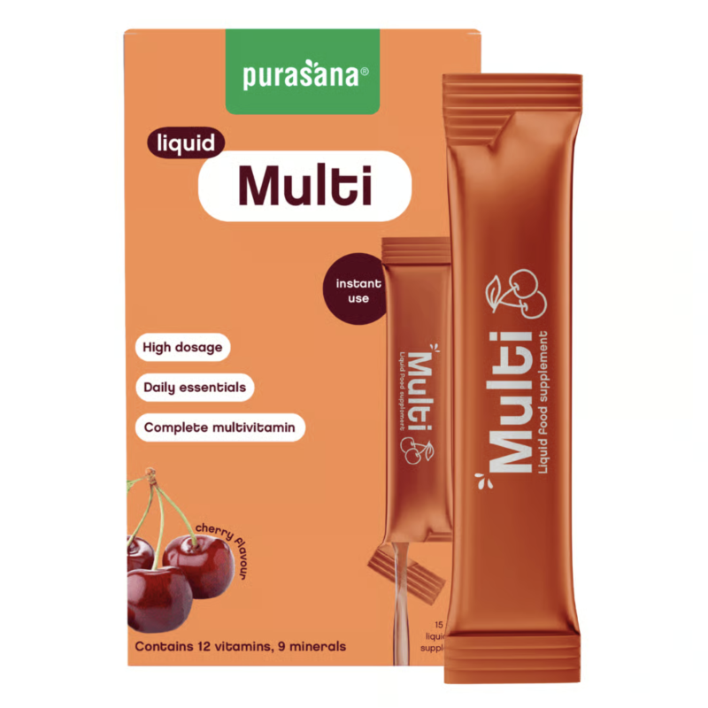 Purasana Multivitamin Liquid 15 gelsticks x 10ml | 150ml