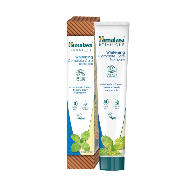 Himalaya Botanique Whitening Complete Care Toothpaste Peppermint 75 gram
