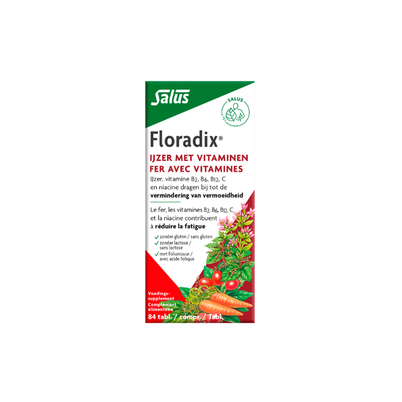 Salus Floradix ijzer tabletten