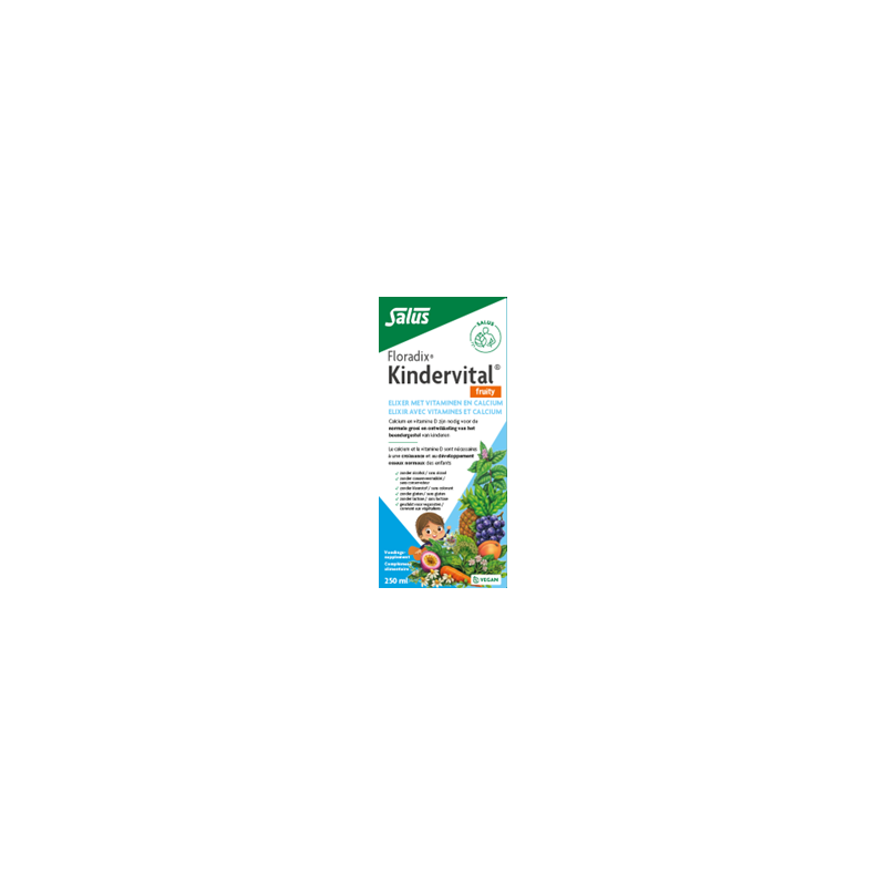Salus Floradix kindervital fruity glutenvrij