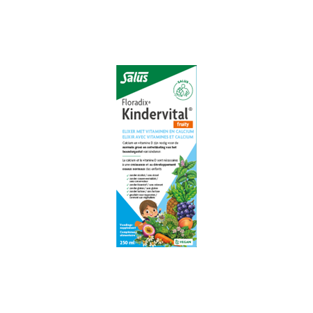 Salus Floradix kindervital fruity glutenvrij