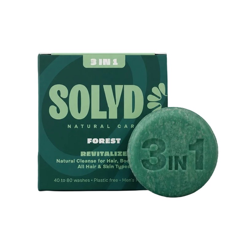 SOLYD 3-in-1 Bar Forest Men's Favorite 40-80 wasbeurten 60gr