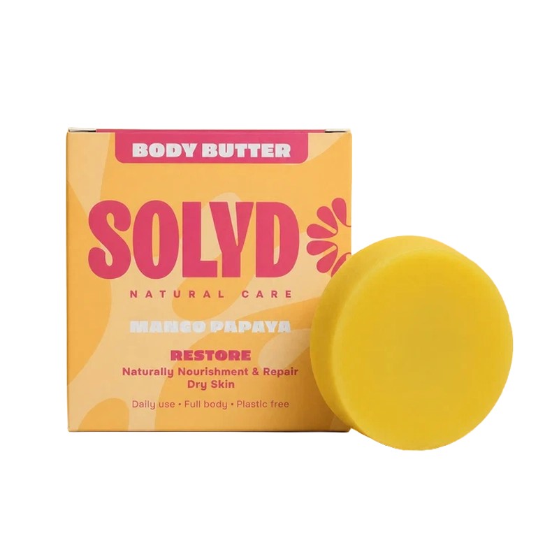 SOLYD Body Butter Bar Mango Papaya 45 gram