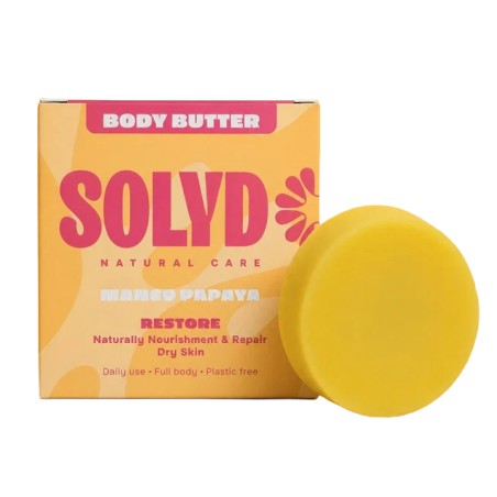 SOLYD Body Butter Bar Mango Papaya 45 gram