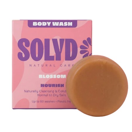 SOLYD Body Wash Bar Blossom 80 wasbeurten 60 gram