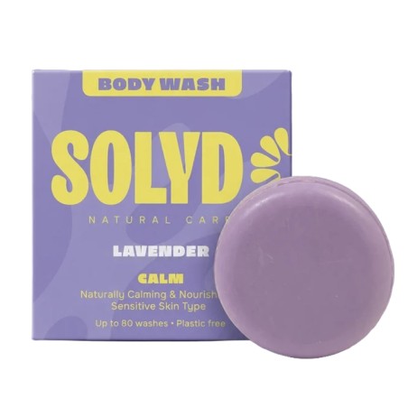 SOLYD Body Wash Bar Lavender voor 80 wasbeurten 60 gram