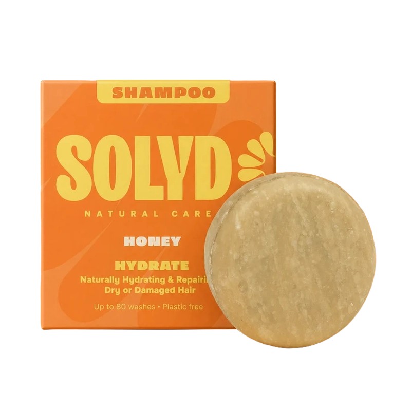 SOLYD Shampoo Bar Honing 80 wasbeurten 60 gram