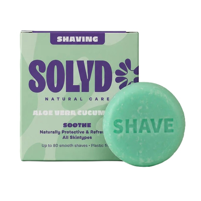 SOLYD Shaving Bar Aloe Vera Cucumber 60g