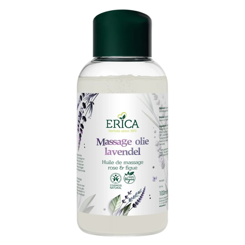 Erica Massage Olie met Lavendel 100 ml