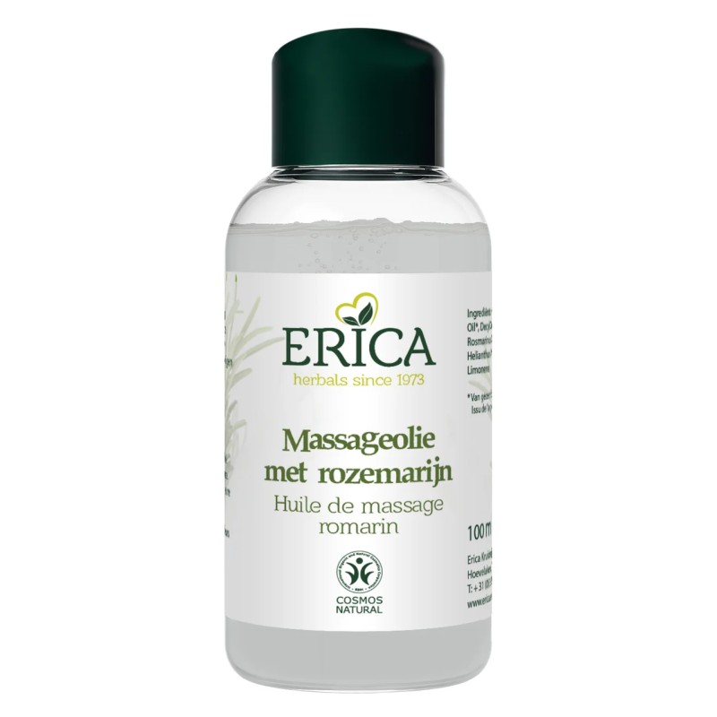 Erica Massage Olie met Rozemarijn 100 ml
