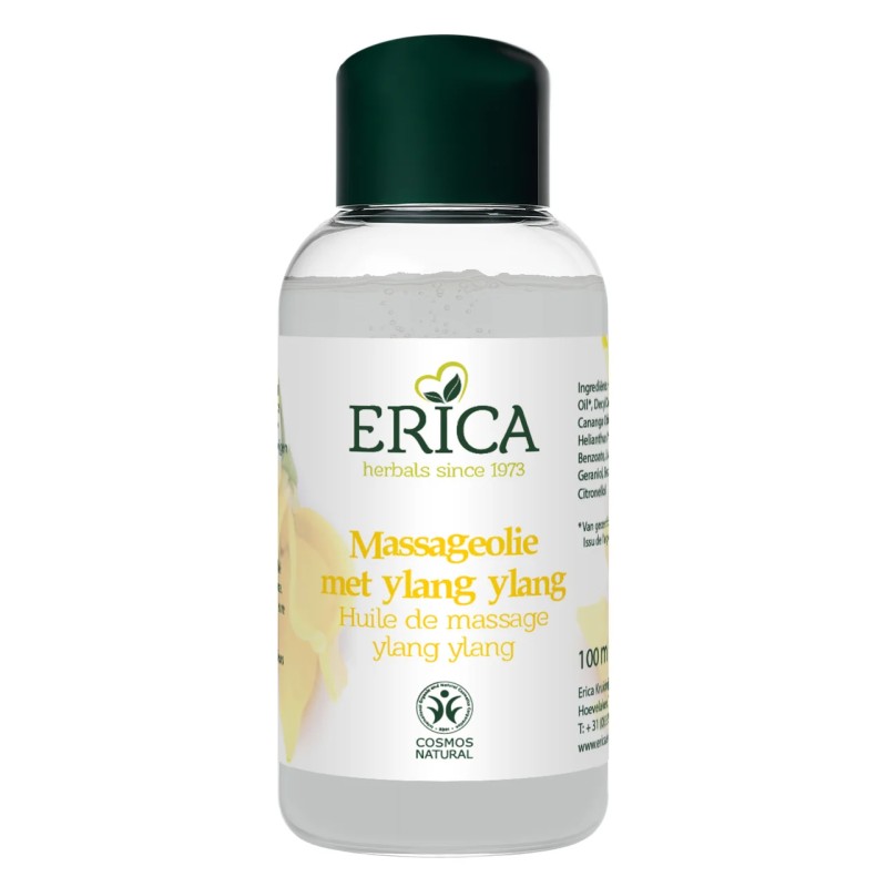Erica Massage Olie met Ylang Ylang 100 ml