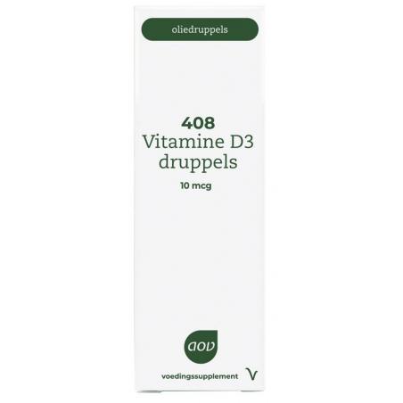 408 Vitamine D3 druppels 10 mcg