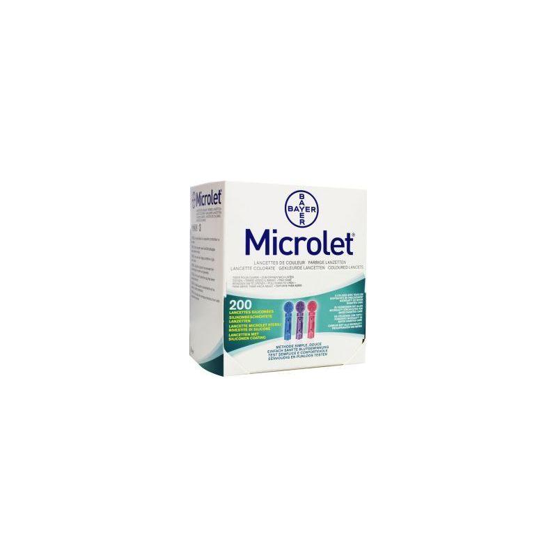 Microlet lancet gekleurd P6571