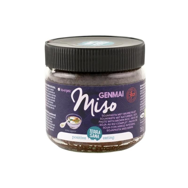 Genmai miso ongepasteuriseerd glas