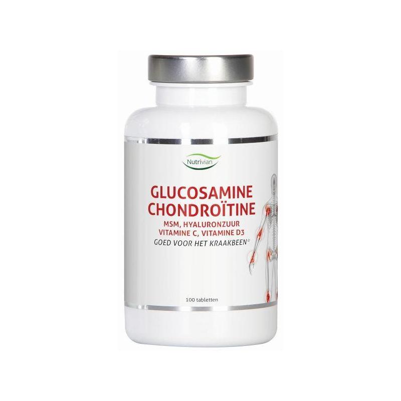 Glucosamine chondoitine MSM hyaluron vit D3/c