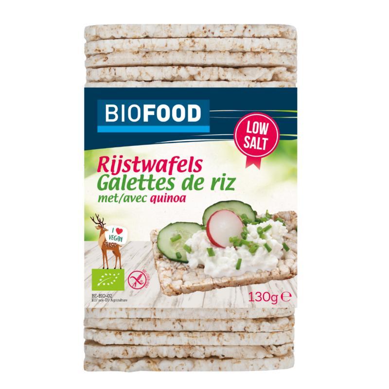 Rijstwafels met quinoa