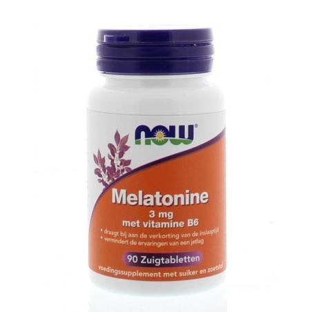 Melatonine 3 mg met vitamine B6
