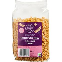 Kikkererwten pasta glutenvrij