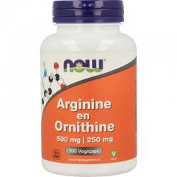 Arginine & Ornithine 500/250 mg