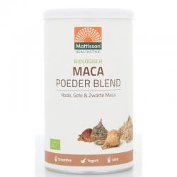 Maca blend poeder bio geel, rood & zwart