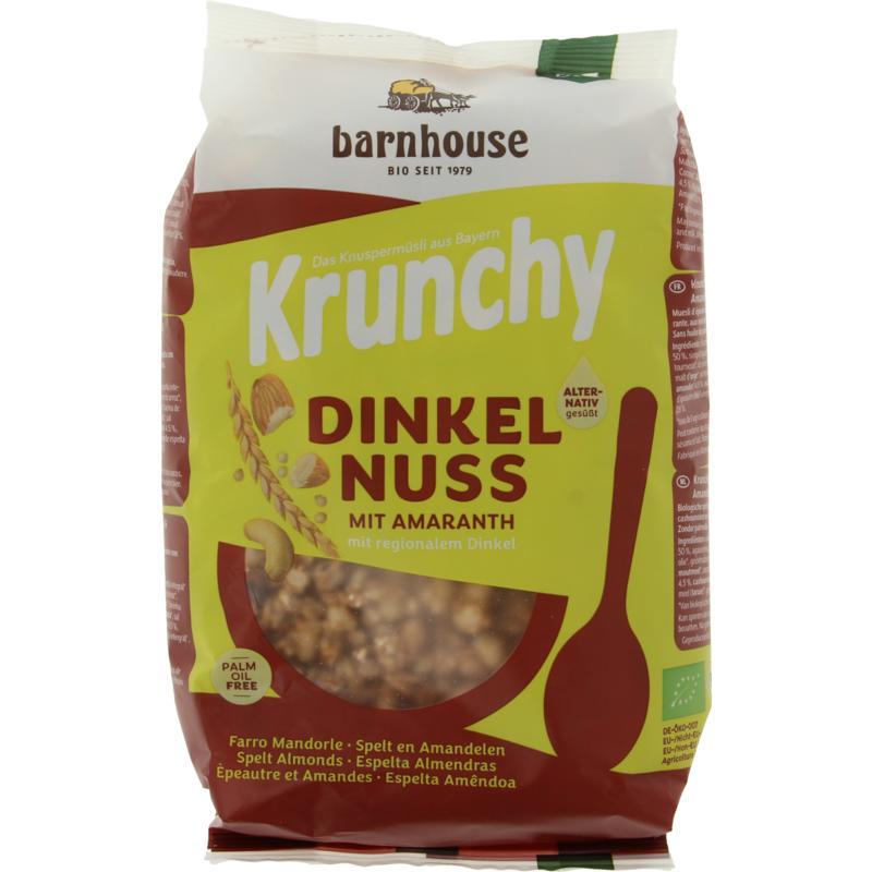 Krunchy amaranth spelt amandel