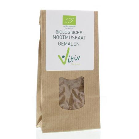 Nootmuskaat gemalen