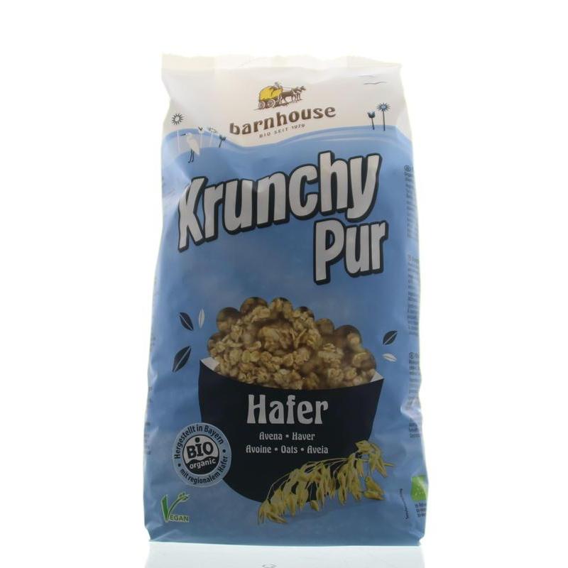 Krunchy pur haver zonder toegevoegde suikers