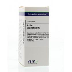 Carbo vegetabilis D6