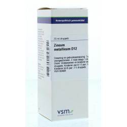 Zincum metallicum D12