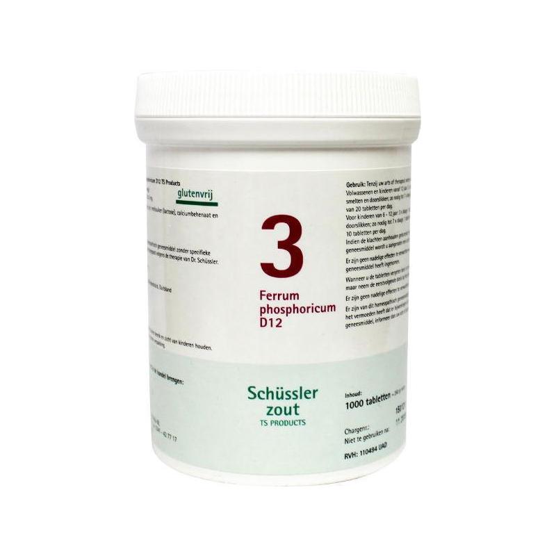 Ferrum phosphoricum 3 D12 Schussler