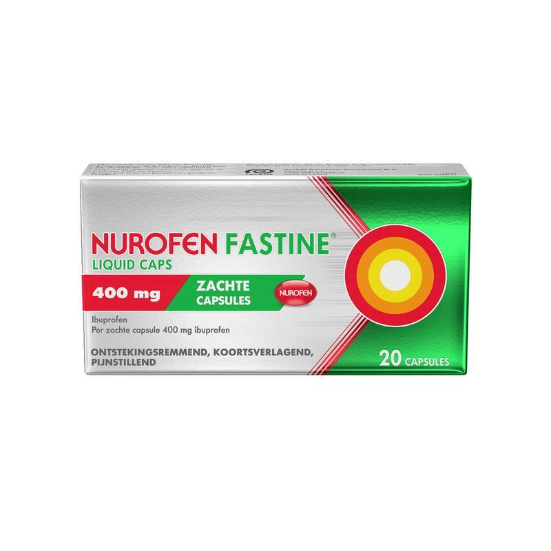 Fastine liquid caps 400 mg ibuprofen