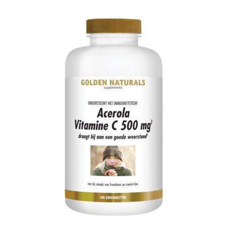 Acerola vitamine C 500 mg