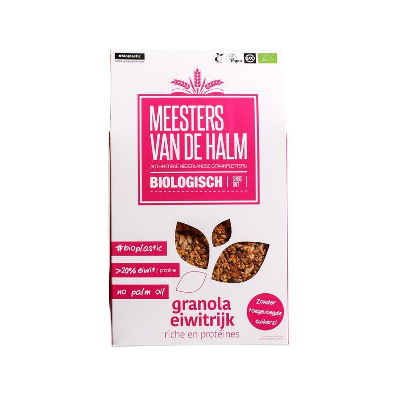 De Halm Granola eiwitrijk