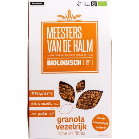 De Halm Granola vezelrijk