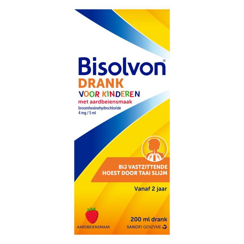 Bisolvon Drank kind aardbei