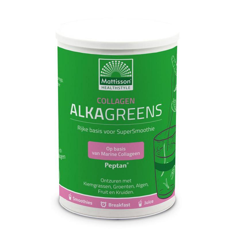 Mattisson Collagen collageen AlkaGreens poeder