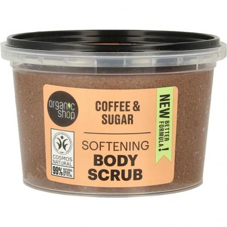 Organic shop scrub coffee