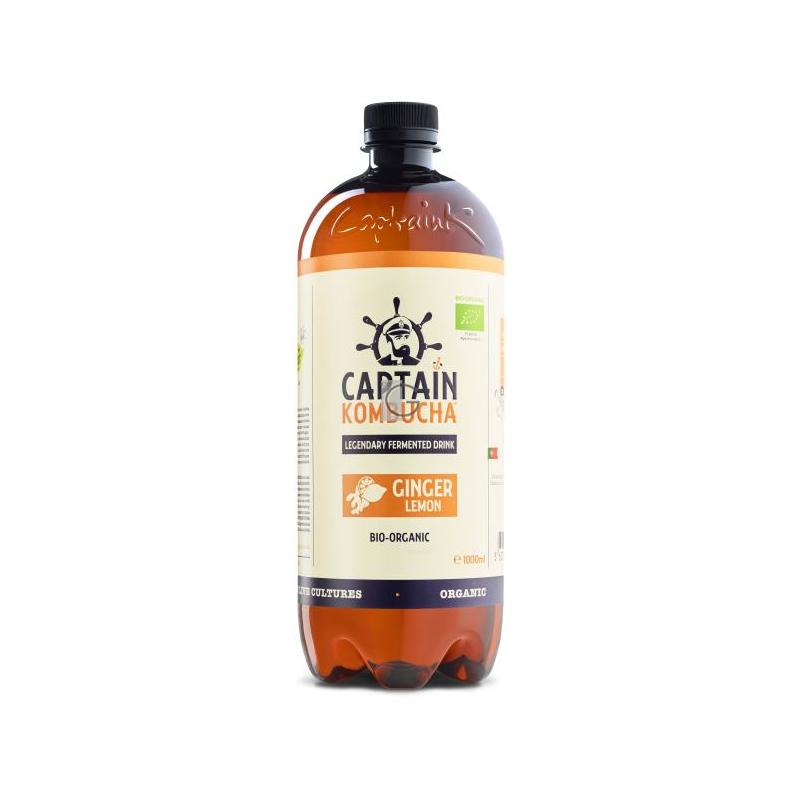Captain kombucha ginger bio