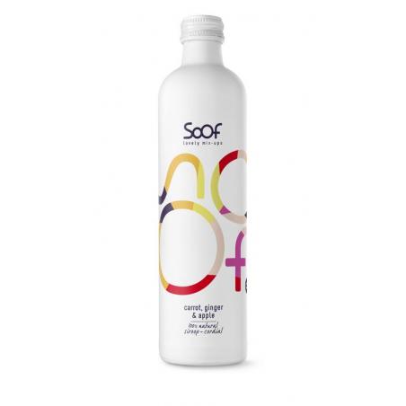 Siroop wortel, gember &amp; appel 340ml