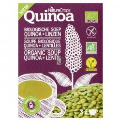 Soep quinoa linzen bio