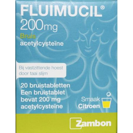 Fluimucil 200 mg suikervrij