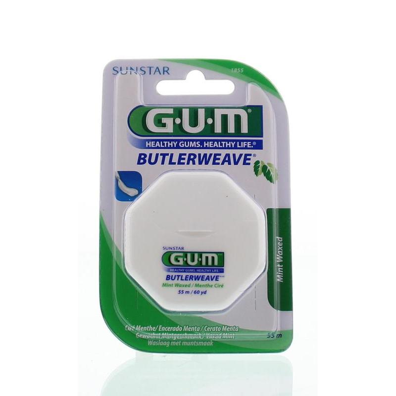 Butlerweave waxed mint 55 meter