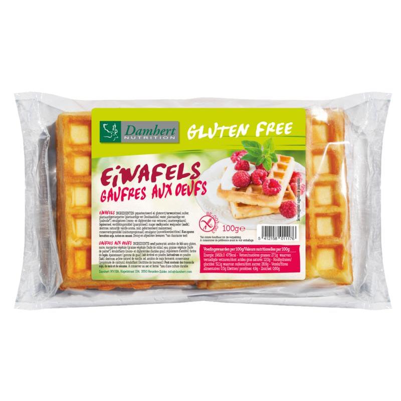 Eiwafels glutenvrij