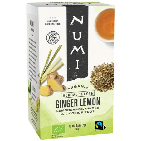 Green tea ginger lemon