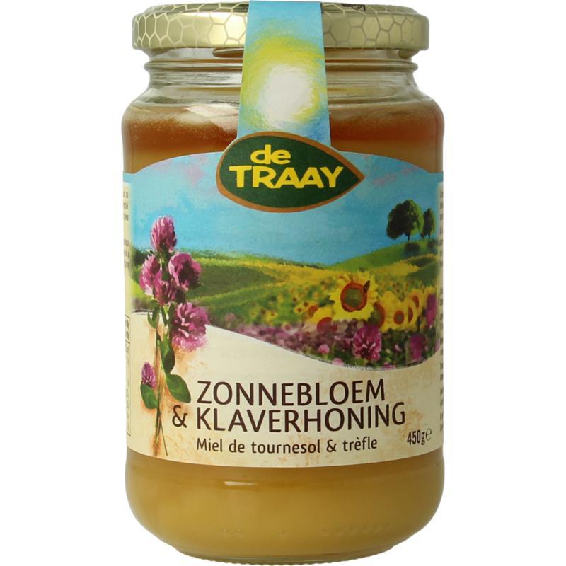 Zonnebloem-klaverhoning