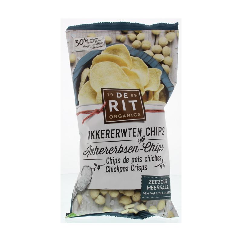 Kikkererwtenchips zeezout
