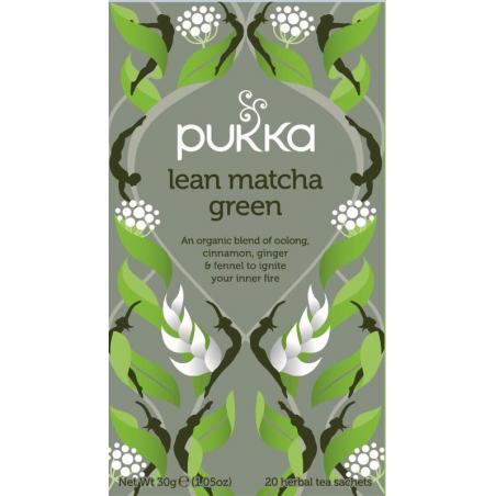 Lean match green tea