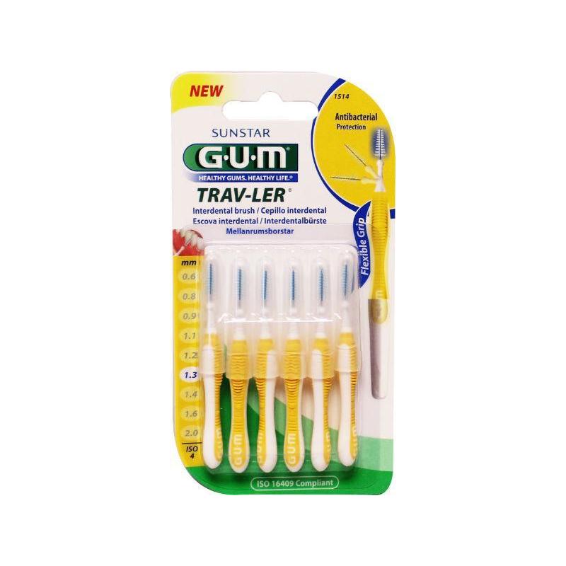 Trav-ler rager 1.3 mm (geel)