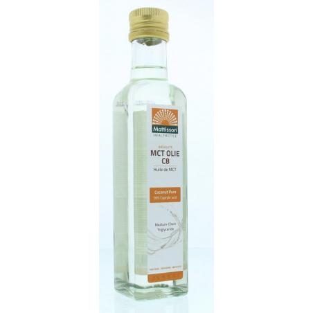 MCT olie C8 - coconut pure - 99% caprylic acid